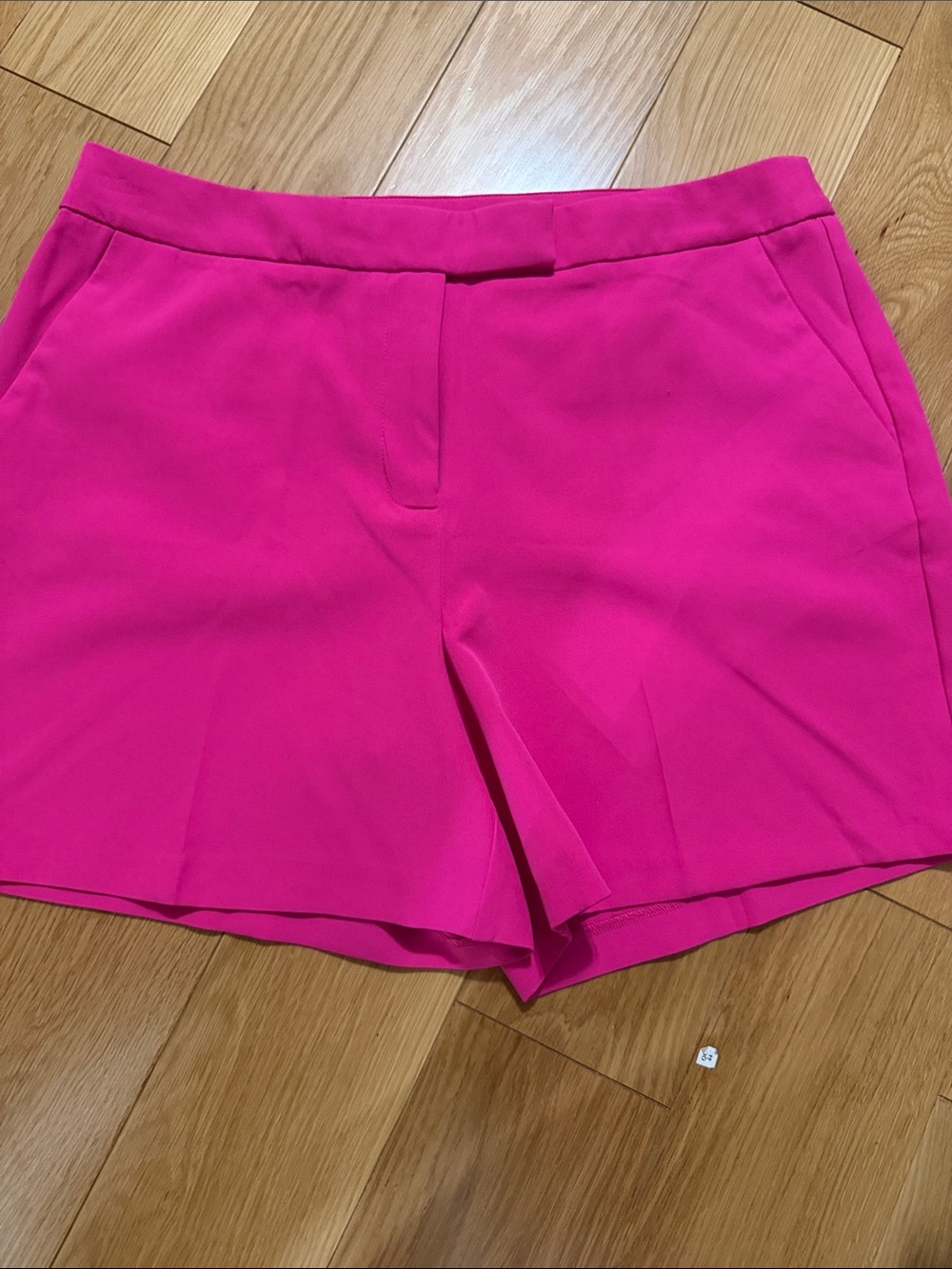 Cato High-Waist Bright Pink Tailored Shorts
